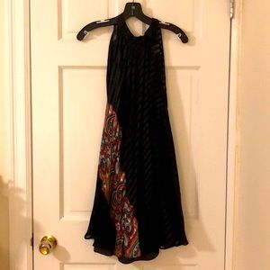 Foley & Corinna Mini Trapeze Silk Dress